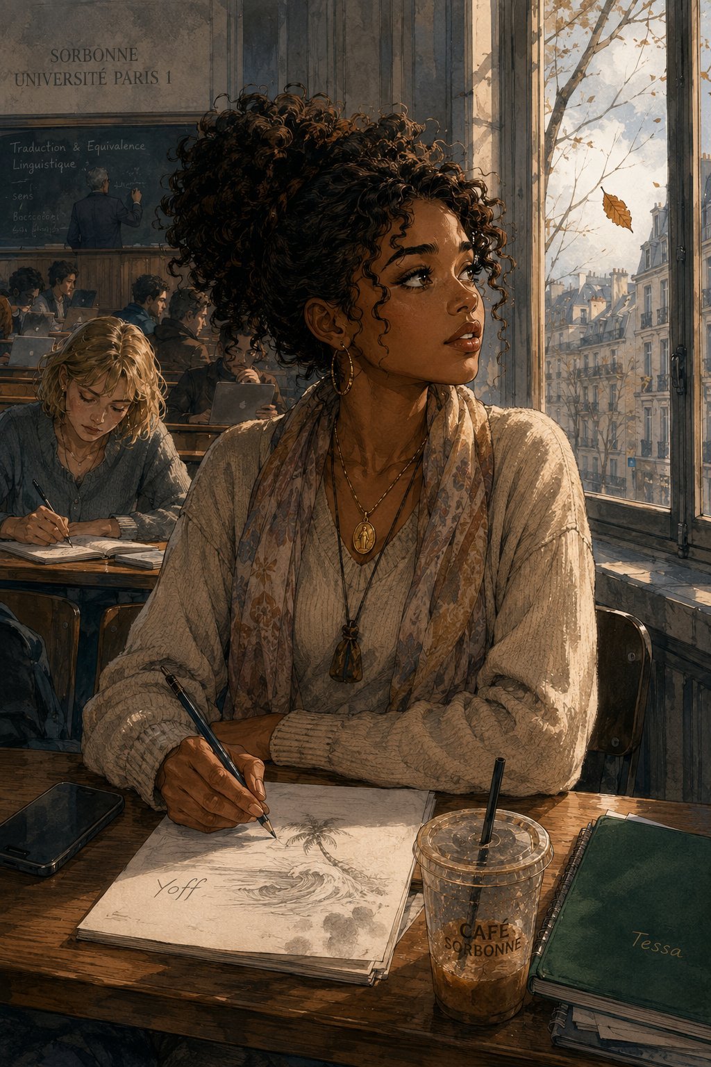 Tessa, personnage principal